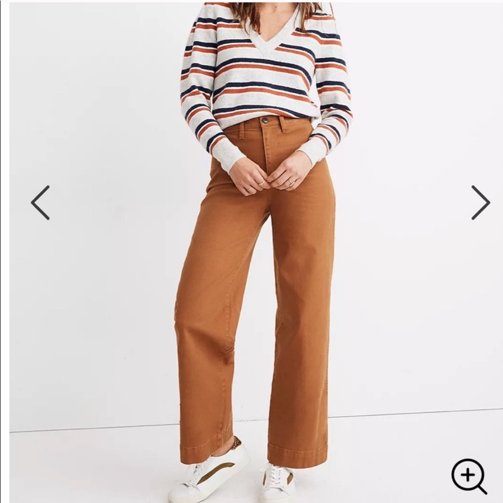 Madewell Slim Wide Leg Pants